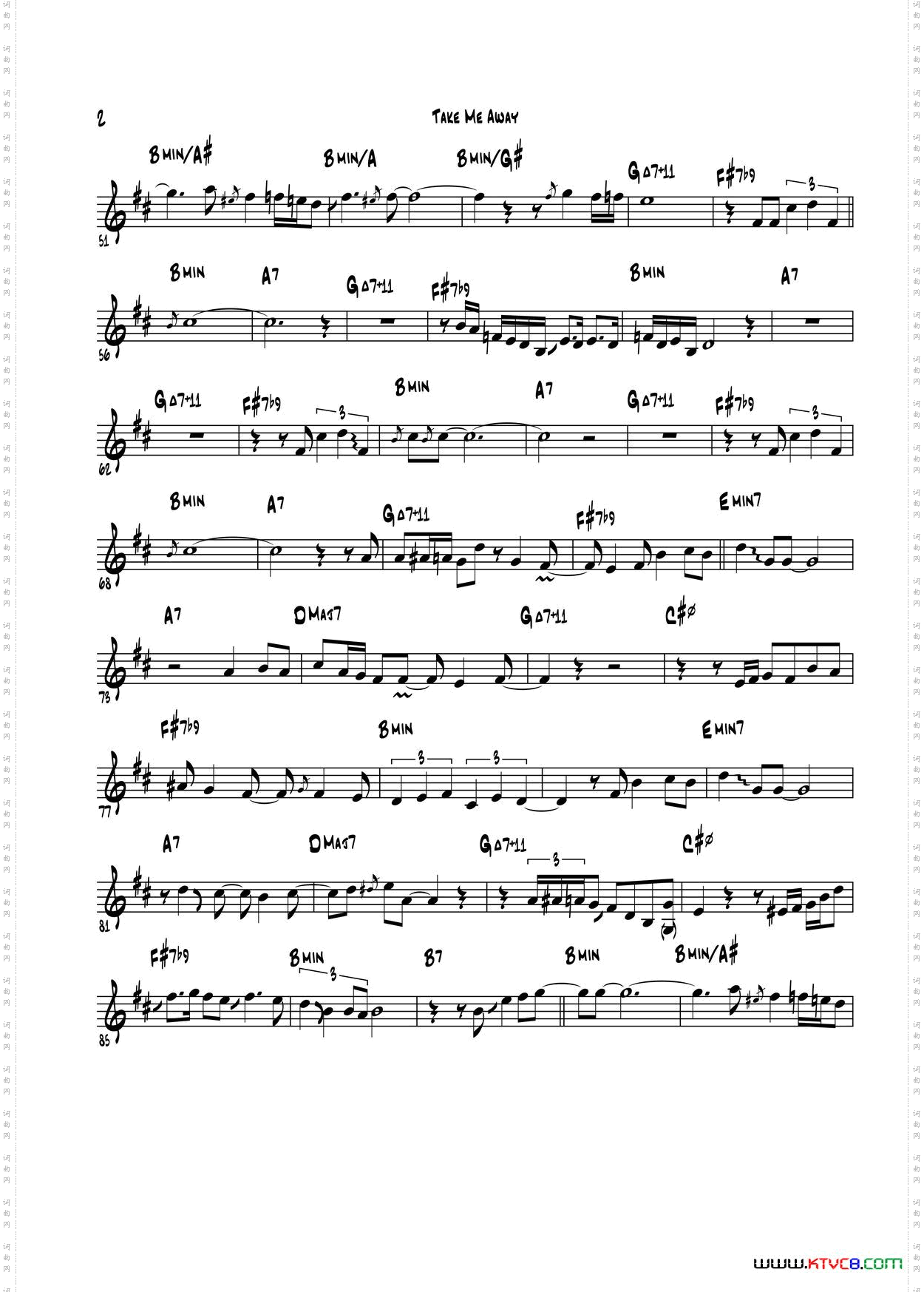 TakeMeAway高音萨克斯_Take Me Away高音萨克斯