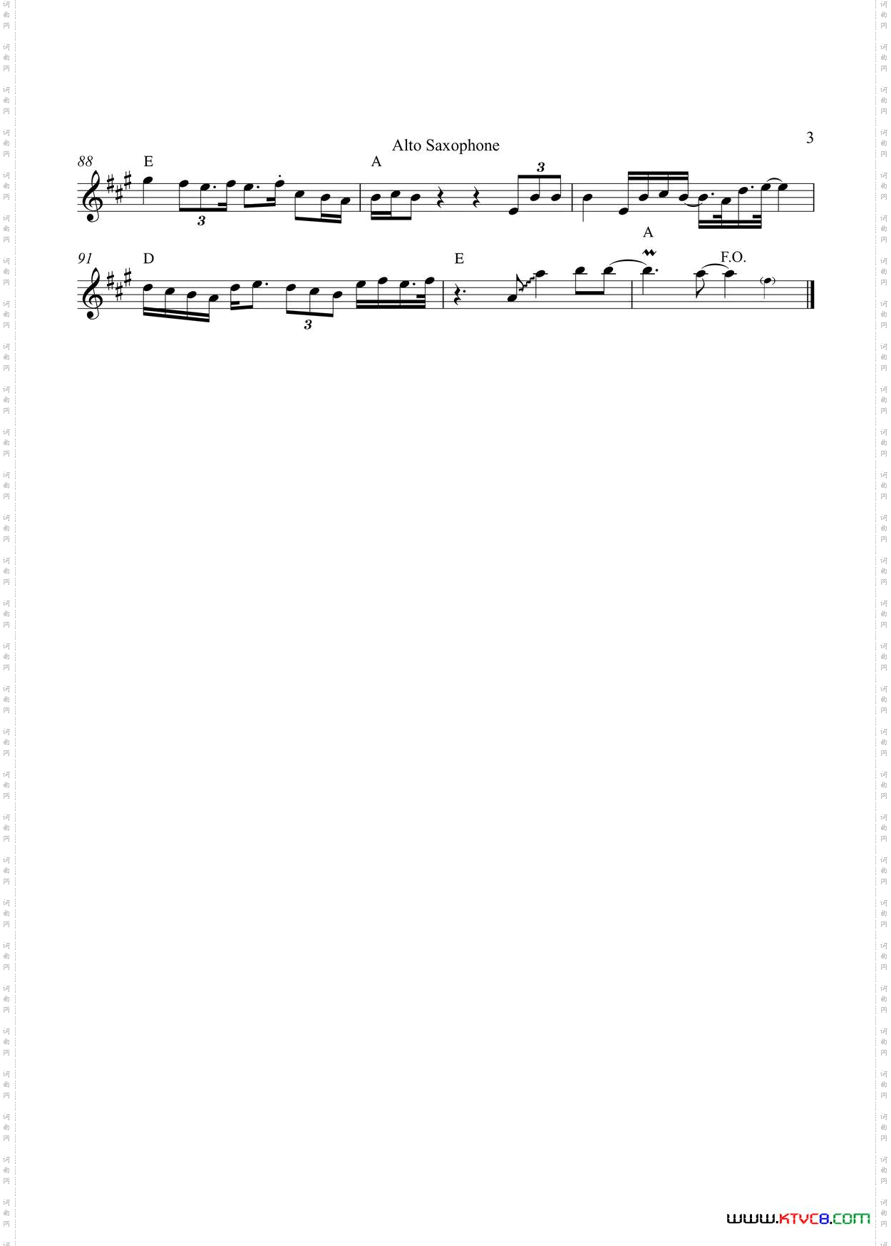 SweetDreams中音萨克斯_Sweet Dreams中音萨克斯