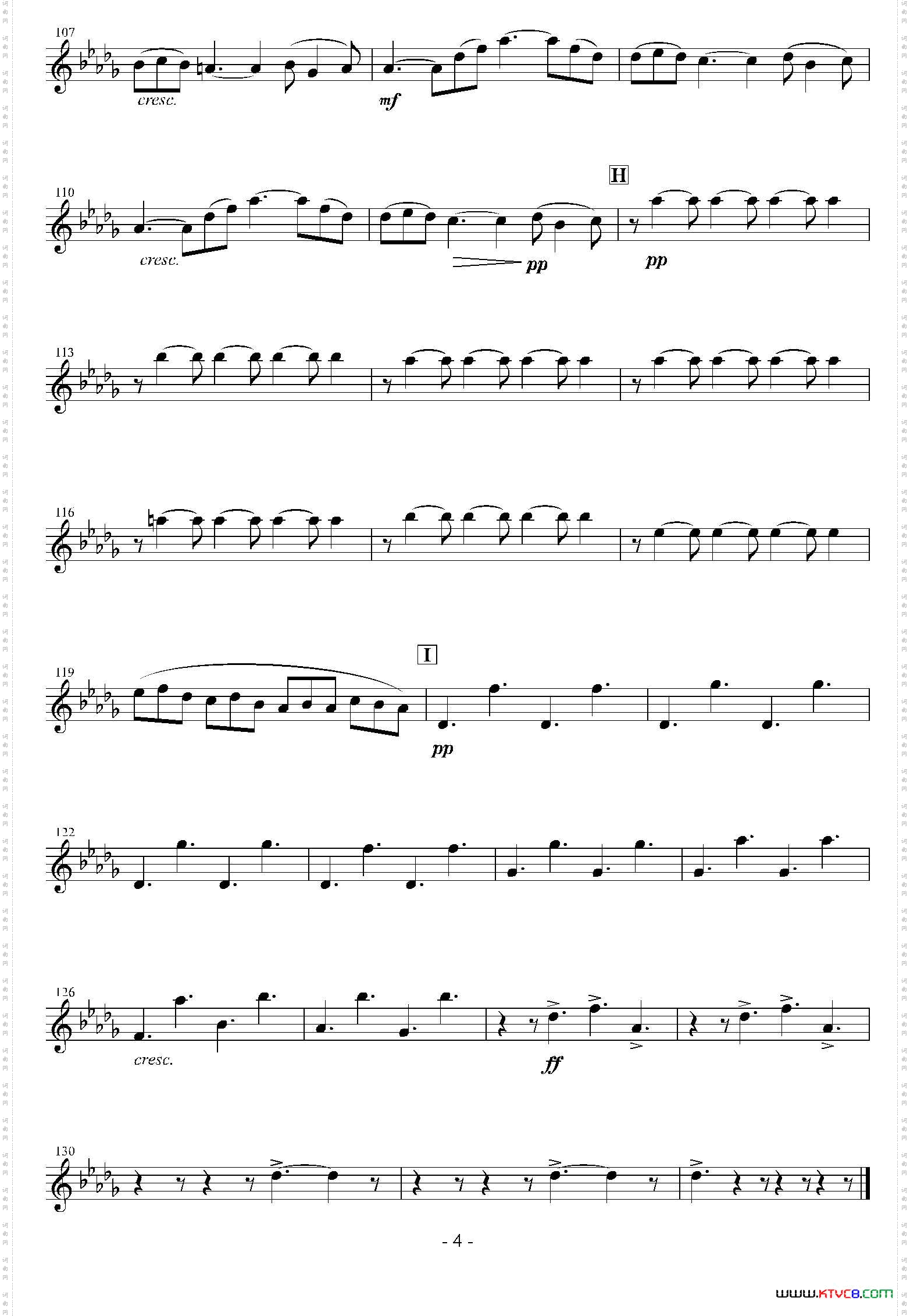 IntheGreenandRedSeason次中音萨克斯分谱_In the Green and Red Season次中音萨克斯分谱