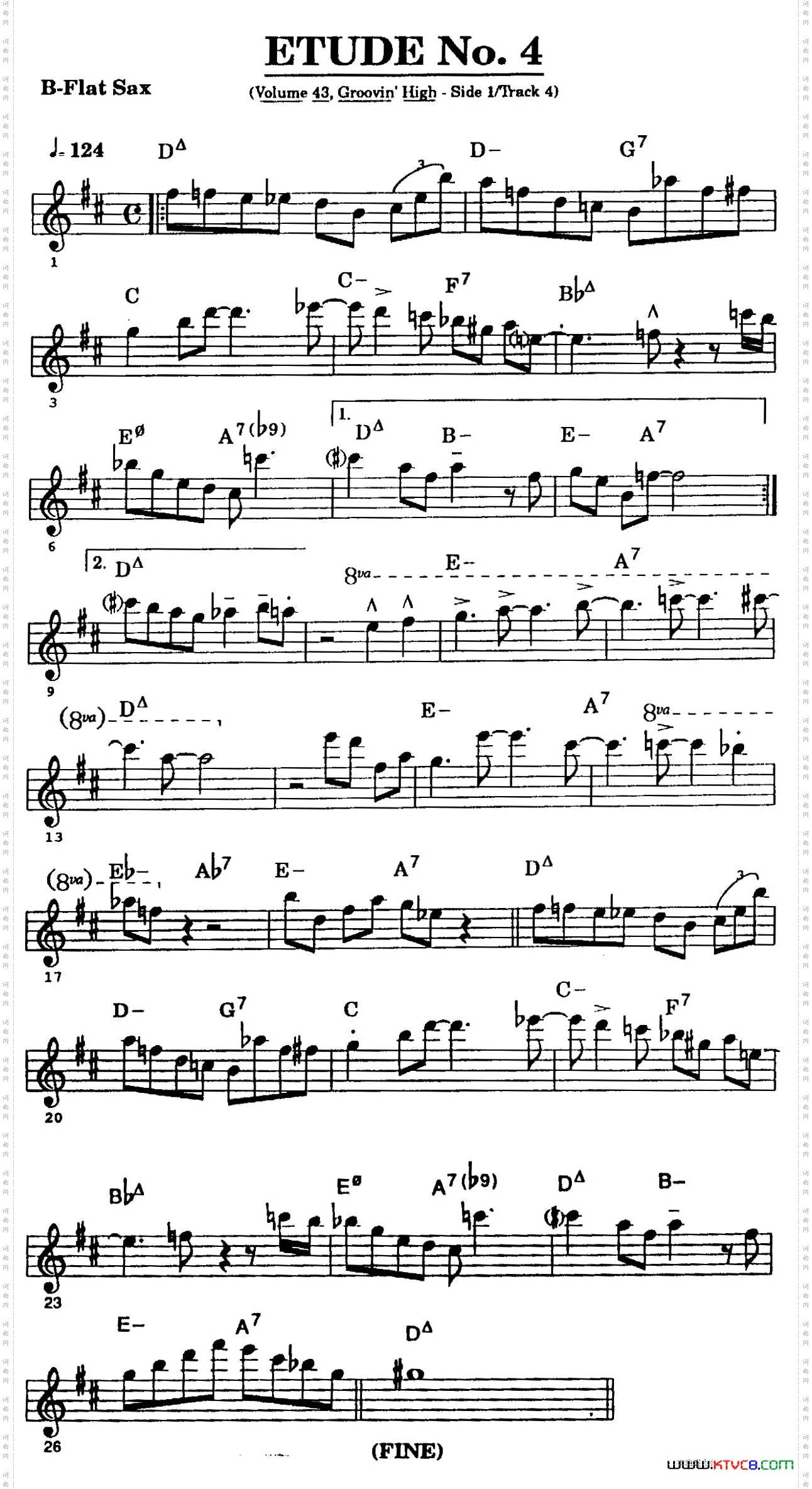 爵士乐超吹练习曲四